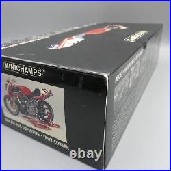 Minichamps 112 Troy Corser 1999 Signed Ducati 996 122991201 + Coa #3 Of Only 11