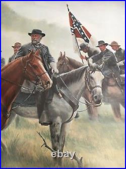 Mort Kunstler Lee's Old War Horse Limited Edition Civil War Print S/N COA