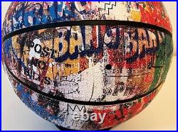 Mr Brainwash Signed Basketball Limited Edition of 200 Signed with COA NEW