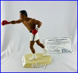 Muhammad Ali Signed Salvino Figure Limited Ed. #1692/3500 Boxing Autograph COA