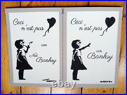 NOT BANKSY ATOM 1313 14 x Set Signed Limited Print with COA with BONUS Rare One