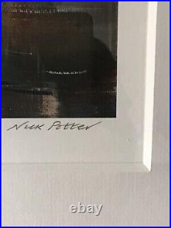 Nick Potter, Ltd Ed 50 / 150 Print'Evening Shelter' With COA, Signed & Framed