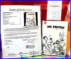 ONE DIRECTION SIGNED Limited Edition CD Auto FULL JSA COA+ LOA Full Band, Styles