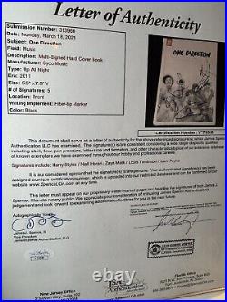 ONE DIRECTION SIGNED Limited Edition CD Auto FULL JSA COA+ LOA Full Band, Styles