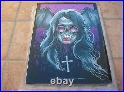 OZZY OSBOURNE SIGNED 8.25x11.5 LITHOGRAPH LIMITED EDITION TO 300 #161 JSA COA