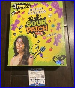 Olivia Rodrigo Signed Limited 2 Pound Sour Patch Kids Beckett COA Only One