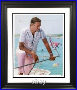 On Vacation II, Sean Connery By JJ Adams Framed, Signed Limited Edition COA 2022