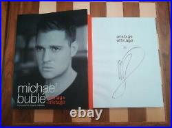 Onstage Offstage SIGNED Limited Edition Michael Buble Presentation Box Book COA