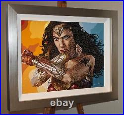 PAUL NORMANSELL Limited Edition Print of Wonder Woman'The Time Is Now' + COA