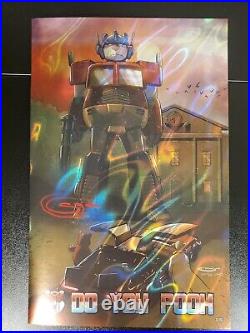 POOHFORMERS Back to the Future FOIL Signed By Sajad Shah COA Limited to 15