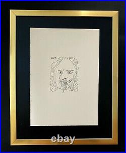 Pablo Picasso (After) Vintage Engraving Ltd Ed. Of 100 Not Signed with COA