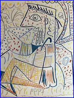 Pablo Picasso (Lithograph COA Original) Signed Numbered Limited Pencil