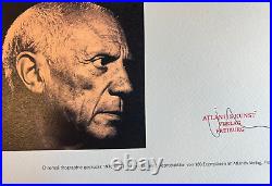 Pablo Picasso (Lithograph COA Original) Signed Numbered Limited Pencil