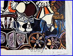 Pablo Picasso Lithograph Claude and Paloma COA signed numbered limited