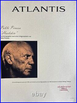 Pablo Picasso Lithograph Original Signed COA (Hand Numbered Limited 180)