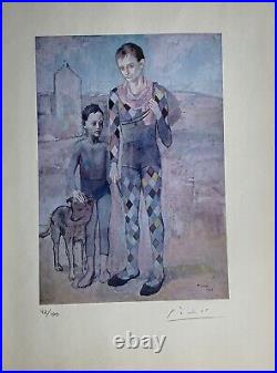 Pablo Picasso, Original Hand-signed Lithograph with COA & Appraisal of $3,500