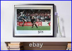 Paul Gazza Gascoigne Euro 96 1996 Hand Signed Limited Edition Photo With COA