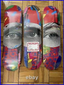 Paul Insect I SEE Skateboard Deck Set Limited Edition Signed CoA Ready to Ship