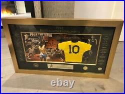 Pele Legends Edition Hand signed Limited Edition Number 77/300 with COA RARE