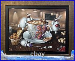 Peter Smith Do Stupid Things Faster Framed Limited Edition Print with COA