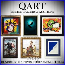 Pino Anticipation Signed & Numbered Limited Edition Art COA