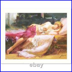 Pino Dreaming in Color Signed & Numbered Canvas Limited Edition Art COA