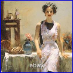 Pino Evening Thoughts Limited Edition Canvas #d Hand Signed, COA