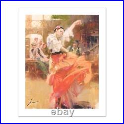 Pino Flamenco In Red Limited Edition Giclee Hand Signed COA