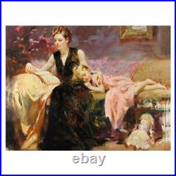 Pino Precious Moments Signed & Numbered Canvas Limited Edition Art COA