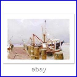 Pino Safe Harbor Limited Edition Giclee Hand Signed COA