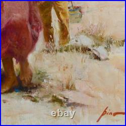 Pino Sea Spray Limited Artist-Embellished Giclee Canvas #d Hand Signed, COA