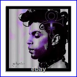 Prince The Look, Print Limited Edition 17/50 on canvas, Signed, COA