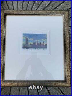 ROLF HARRIS signed limited edition print Houses of Parliament with COA