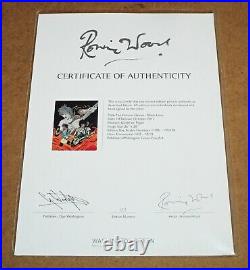 RONNIE WOOD (b. 1947) Limited Edition Print'The Famous Flames Black Limo' +COA