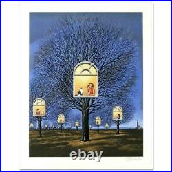 Rafal Olbinski Suspended Promises Limited Edition Signed and Numbered COA
