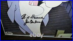 Rare Coa Hanna Barbera Signed 8x10 Matted Cel Jabber Jaw Limited Edition 17/20