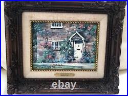 Rare Marty Bell Signed Limited Print Frame Mrs Brown's for Tea 1995 with COA