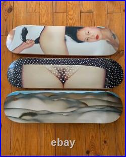 Ren Hang SK8 Photo Edition Limited & Signed COA 3 Skateboards by Boom Art