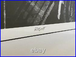 Right by Chaz Bojorquez 2016 Limited Edition with COA not Retna Banksy Defer