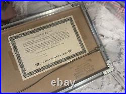 Robert Marble Signed Financial Planner Framed Lithograph 1982 #675/750 With COA