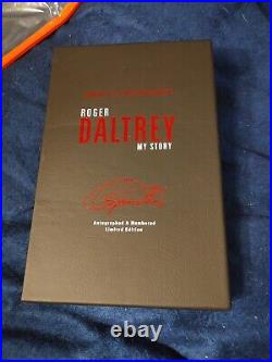 Roger Daltrey Signed Limited Book Thanks a Lot Mr Kibblewhite #379/500 COA Box