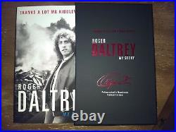 Roger Daltrey signed book The Who Autographed Collectors Numbered Limited + COA