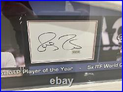 Roger Federer Signed Limited Edition 3 of 10 Comes with a COA Superbly Presented