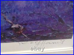 Rolf Harris Signed Limited Edition Print, Long Ago and Far Away Mounted, COA