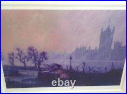 Rolf Harris Signed Limited Edition Print Painting Parliament Mounted with COA