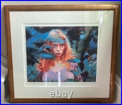 Rolf Harris Signed Limited Edition Print Tessa Through The Blue Gums COA