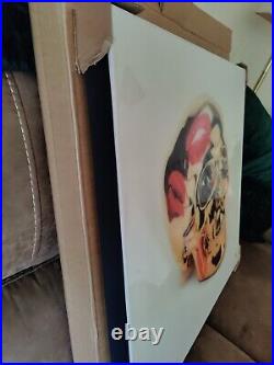 Rory Hancock Limited Ed. Glazed Box Canvas Love Me Forever 26x26 Signed COA