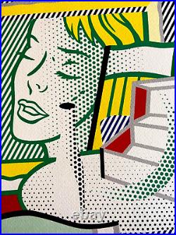 Roy Lichtenstein Lithograph COA Original Hand-Numbered Signed Limited