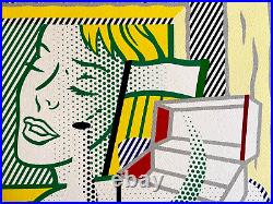 Roy Lichtenstein Lithograph COA Original Hand-Numbered Signed Limited