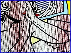 Roy-Lichtenstein Lithograph COA Original Hand-Numbered Signed Limited